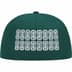 Supreme Sharpie Box Logo New Era - Dark Green (front)