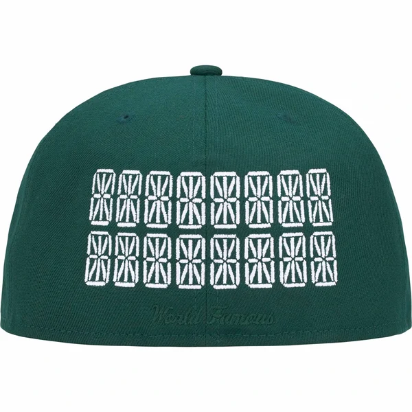 Supreme Sharpie Box Logo New Era - Dark Green (front)