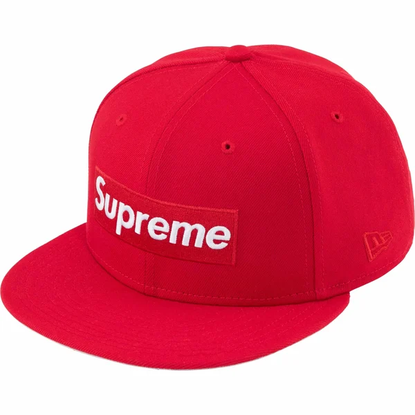 Supreme Sharpie Box Logo New Era - Red (front)