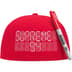 Supreme Sharpie Box Logo New Era - Red (front)