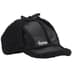 Supreme Shearling Lined Earflap Cap - Black (front)
