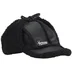 Supreme Shearling Lined Earflap Cap - Black (front)