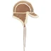 Supreme Shearling Lined Earflap Cap - Tan (front)
