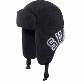 Supreme Shearling Trooper Black