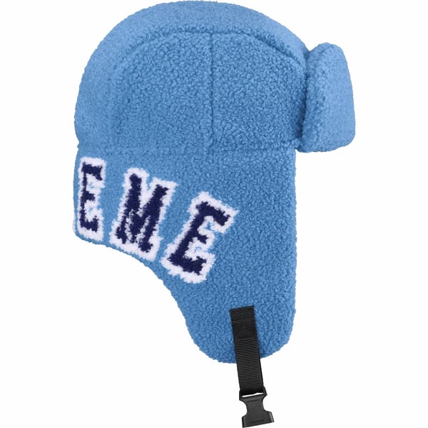 Supreme Shearling Trooper - Light Blue (front)