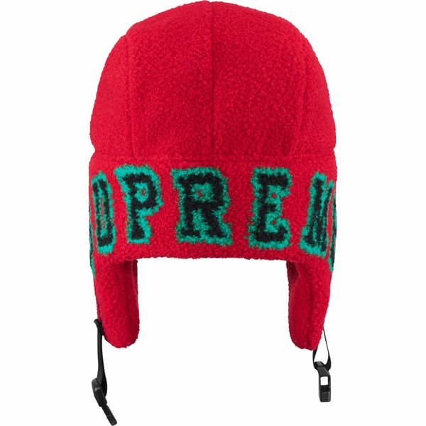 Supreme Shearling Trooper - Red (front)