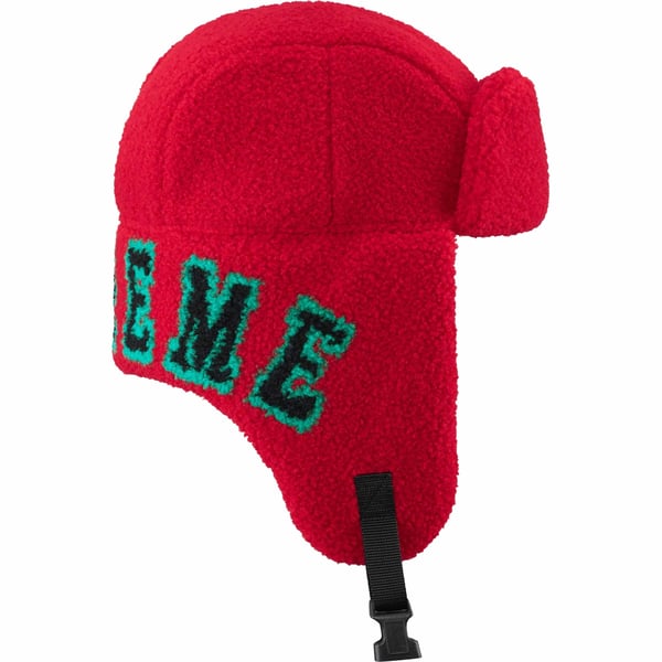 Supreme Shearling Trooper - Red (front)