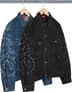 Supreme Shibori Denim Trucker Jacket - Product Image
