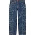 Supreme Shibori Loose Fit Jean - Rigid Indigo (front)