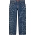 Supreme Shibori Loose Fit Jean - Rigid Indigo (front)