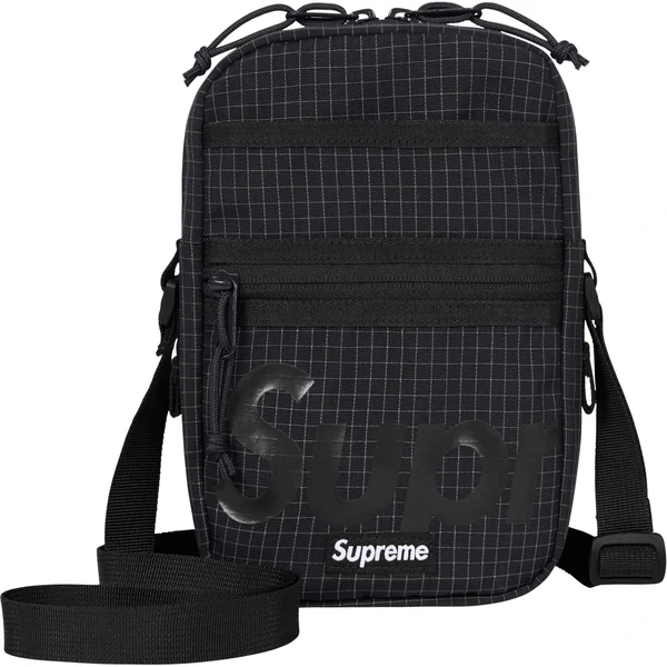 Supreme Shoulder Bag - Black (front)