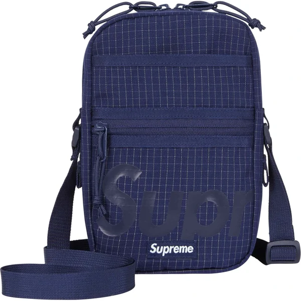 Supreme Shoulder Bag - Navy (front)