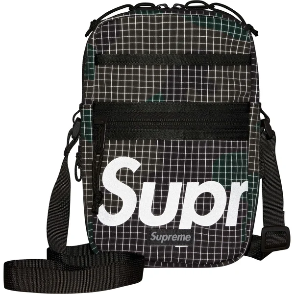 Supreme Shoulder Bag - Woodland Camo (front)