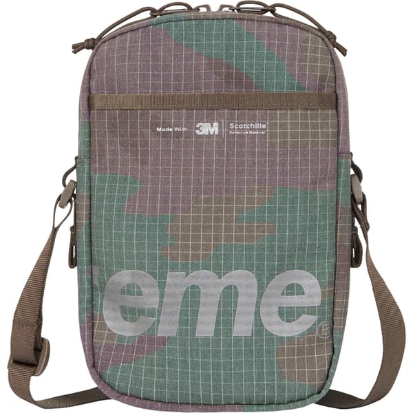 Supreme Shoulder Bag - Woodland Camo (front)