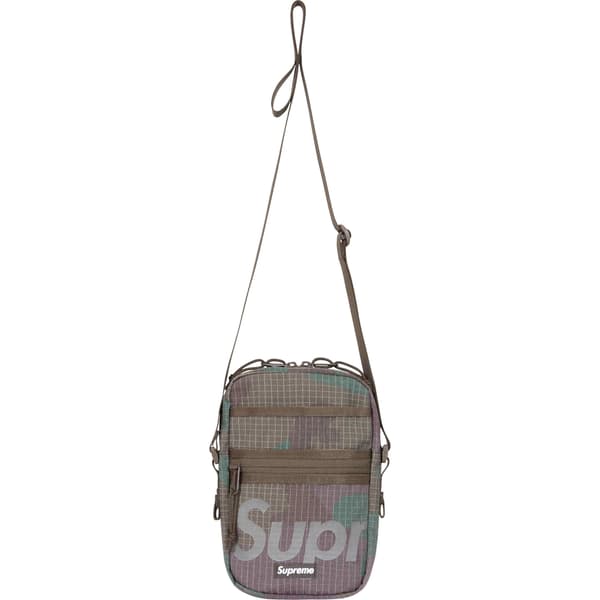 Supreme Shoulder Bag - Woodland Camo (front)