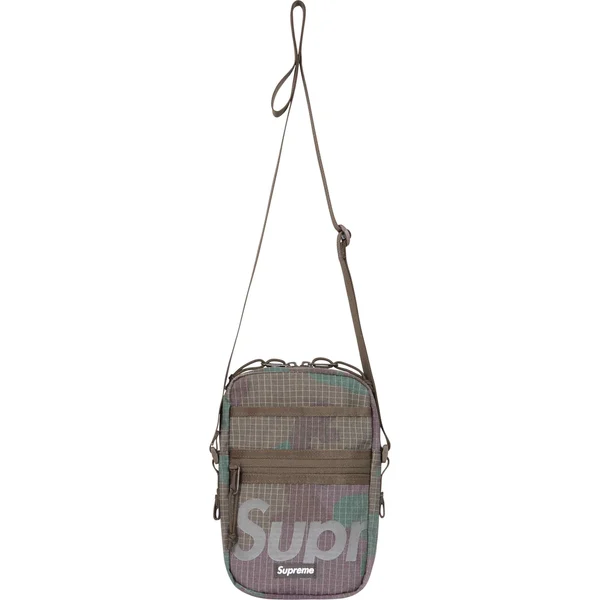 Supreme Shoulder Bag - Woodland Camo (front)