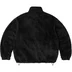 Supreme Shoulder Logo Fleece Jacket - Black (front)