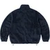 Supreme Shoulder Logo Fleece Jacket - Navy (front)