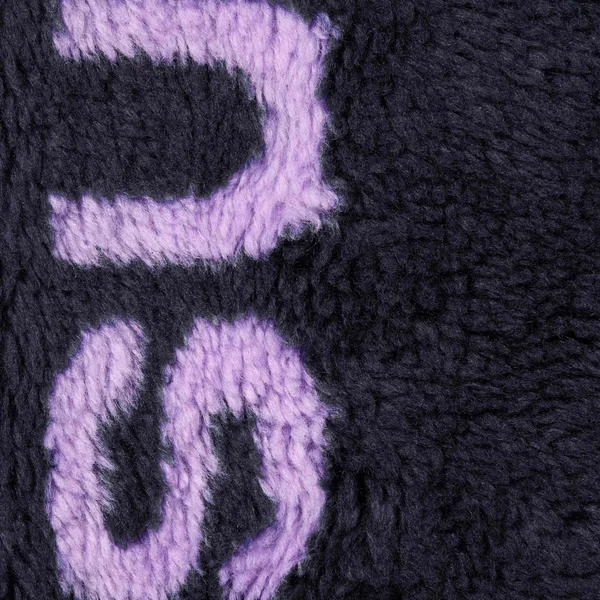 Supreme Shoulder Logo Fleece Jacket - Navy (front)