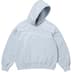 Supreme Shoulder Script Hooded Sweatshirt - Light Blue (front)