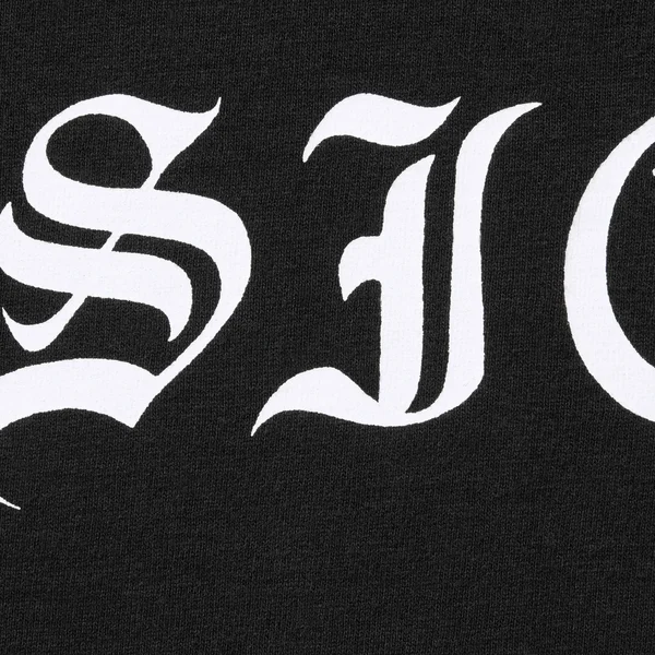 Supreme Sick S/S Top - Black (front)