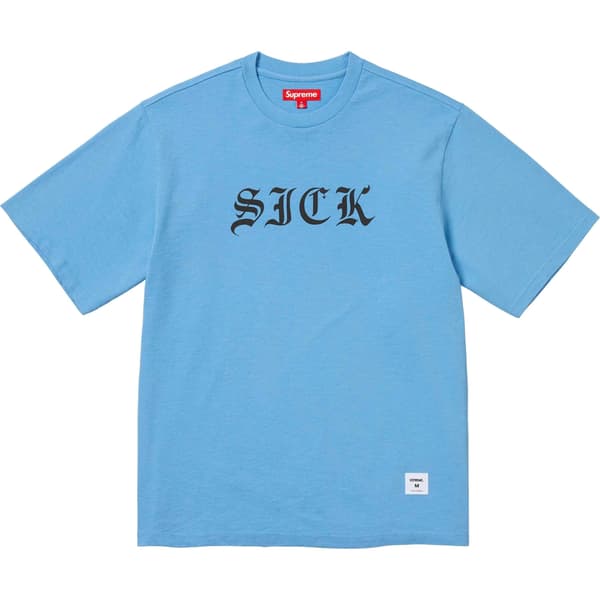 Supreme Sick S/S Top - Blue (front)