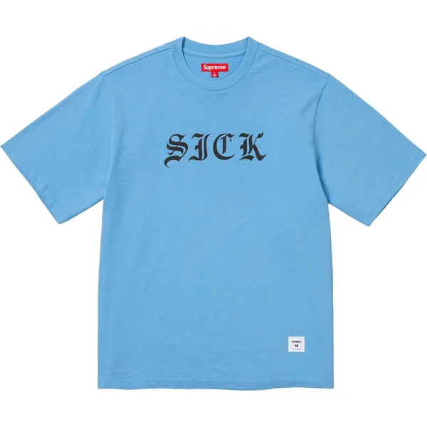 Supreme Sick S/S Top - Blue (front)