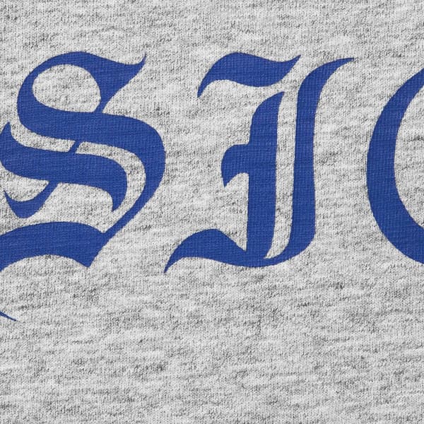 Supreme Sick S/S Top - Heather Grey (front)