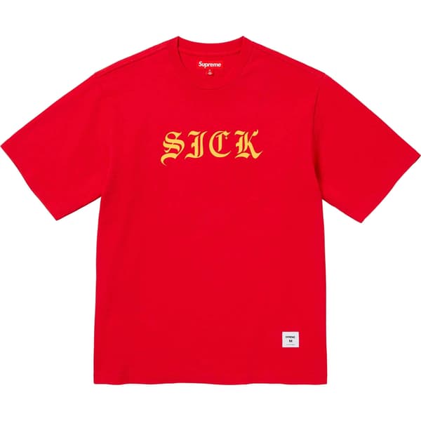 Supreme Sick S/S Top - Red (front)