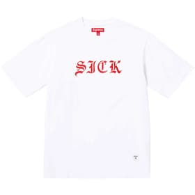 Supreme Sick S/S Top White