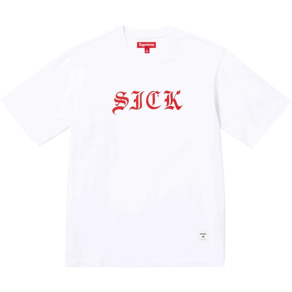 Supreme Sick S/S Top - White (front)