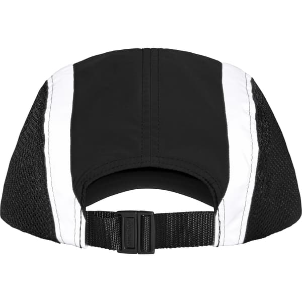 Supreme Side Mesh Camp Cap - Black (front)