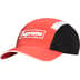 Supreme Side Mesh Camp Cap - Coral (front)