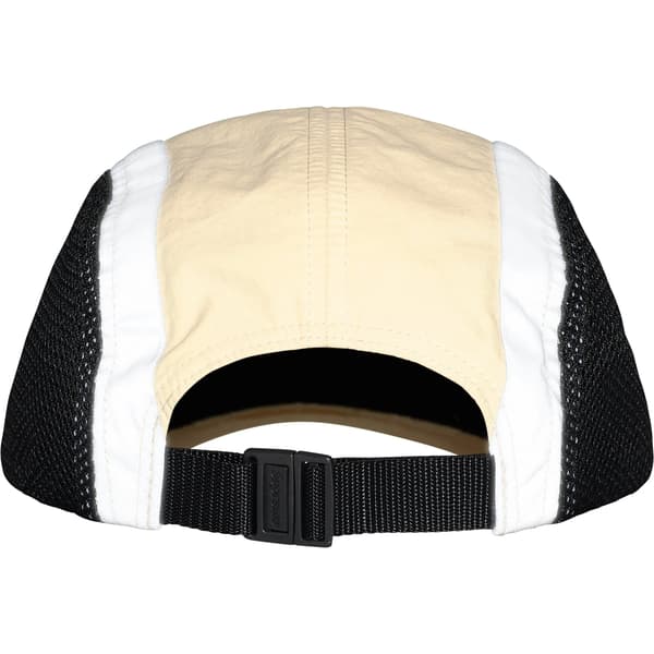 Supreme Side Mesh Camp Cap - Cream (front)