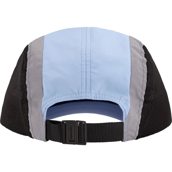 Supreme Side Mesh Camp Cap - Light Blue (front)