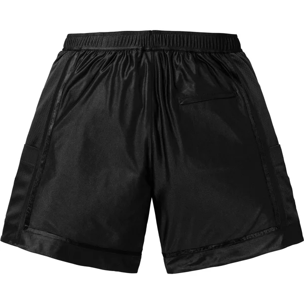 Supreme Side Pocket Basketball Short - Black (front)