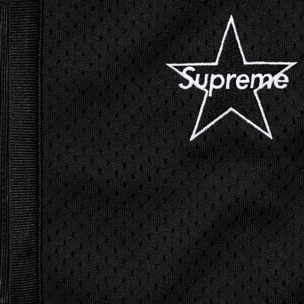 Supreme Side Pocket Basketball Short - Black (front)
