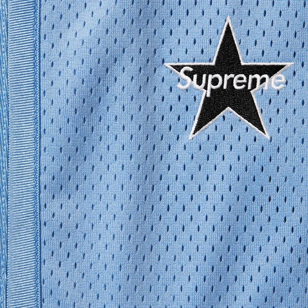Supreme Side Pocket Basketball Short - Blue (front)