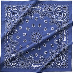 Supreme Silk Bandana Navy