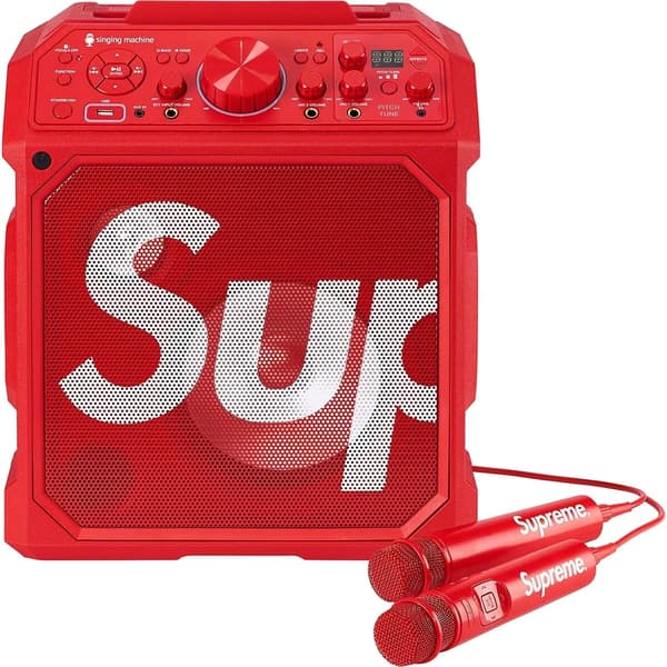 Supreme Singing Machine - Red (front)