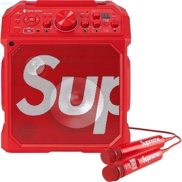 Supreme Singing Machine - Red (front)