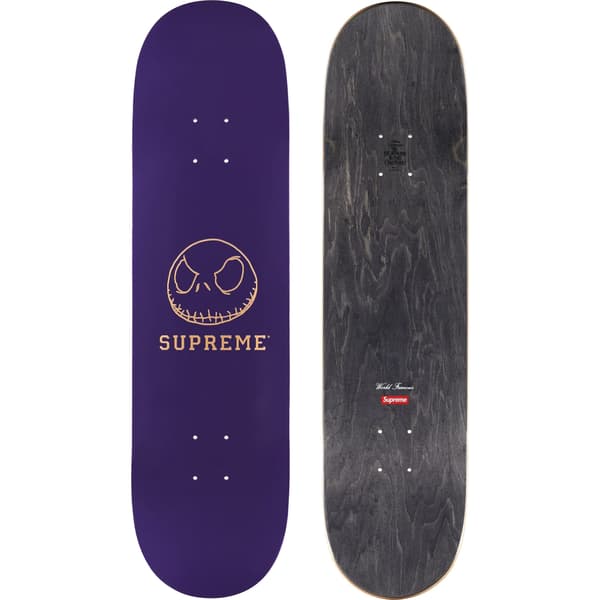 Supreme Skeleton Skateboard - 8.375" x 32.125" (front)