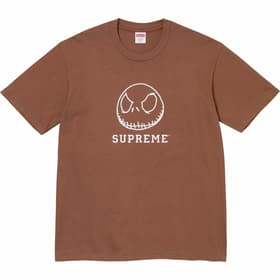 Supreme Skeleton Tee Brown