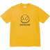 Supreme Skeleton Tee - Mustard (front)