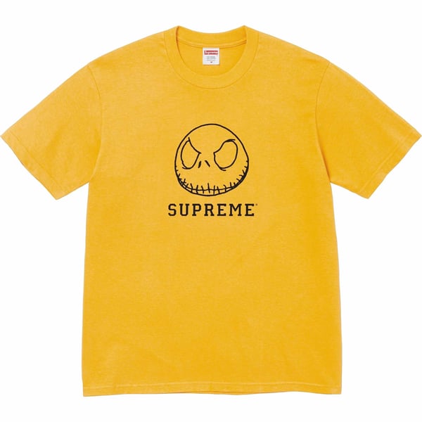 Supreme Skeleton Tee - Mustard (front)