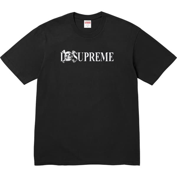 Supreme Skull Tee - Black (front)