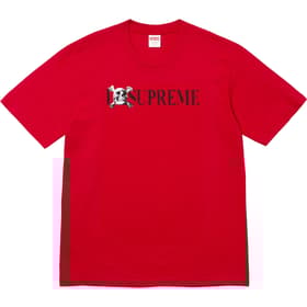 Supreme Skull Tee Red