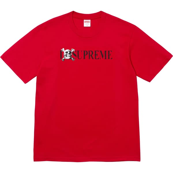 Supreme Skull Tee - Red (front)