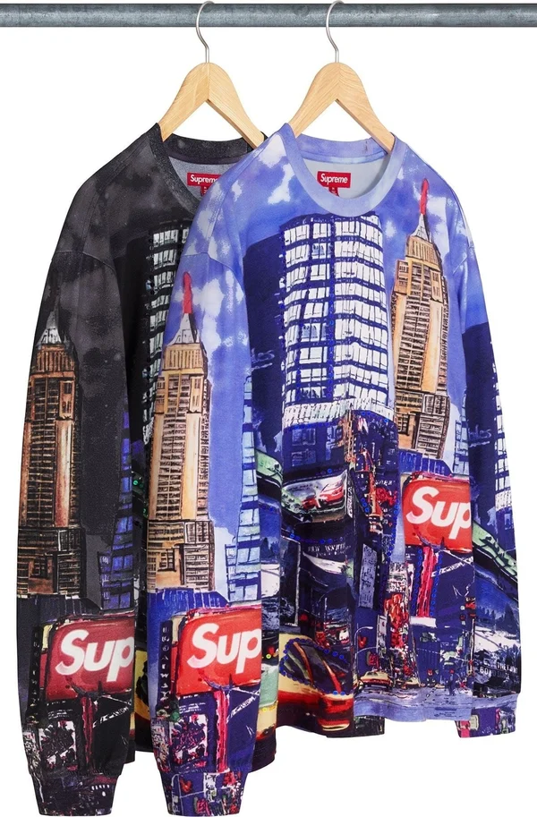 Supreme Skyline Sequin L/S Top - Product Image