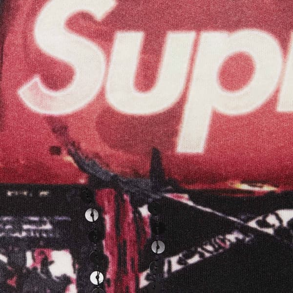 Supreme Skyline Sequin L/S Top - Night (front)